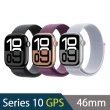 【Apple】Apple Watch S10 GPS 46mm(鋁金屬錶殼搭配運動型錶環)