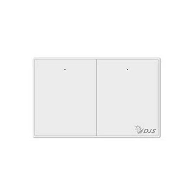 【KINGNET】DJS-SZ015-2 白色雙按鍵 智慧開關 燈控智慧開關 帝網 KingNet