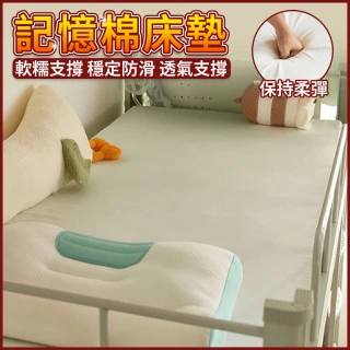 【優品】記憶棉床墊 宿舍床墊 地鋪睡墊 單人床墊 雙人床墊(高密度海綿 榻榻米床墊 高回彈 120x200cm)