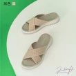 【J&H collection】休閒舒適外出網布涼拖鞋組合(共4款)