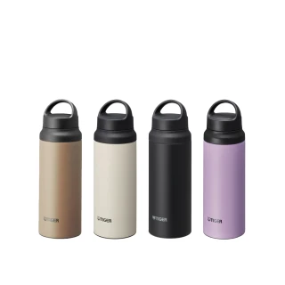 【TIGER虎牌】買1送1_手提輕量旋蓋雙層不鏽鋼保溫瓶600ml(MCZ-T060/MCZ-S060保溫杯)