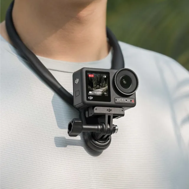 【DJI】Osmo Action 4 全能輕旅套裝 運動相機/迷你相機｜掛脖支架解放雙手