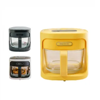 【one-meter】4.5L玻璃3D氣旋無油空氣炸鍋