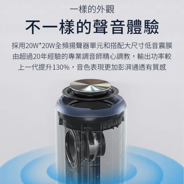 【YOULISN優力神】防水IPX7便攜式炫彩藍牙音箱S8 Pro(無線重低音音箱 藍牙音箱 藍牙喇叭 藍芽音箱)