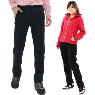 【遊遍天下】男女款GLOBETEX防水防風透濕刷毛褲雪褲(S-5L 大尺碼)