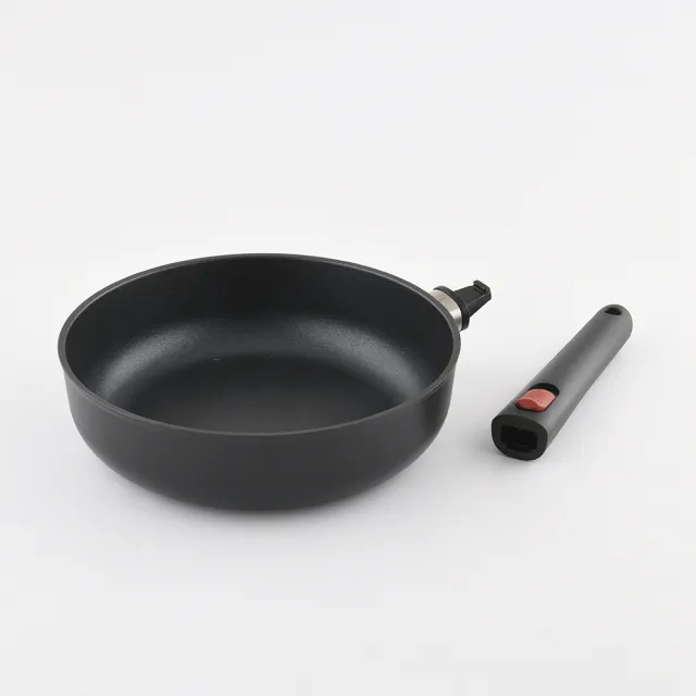 【Woll】Ecolite 平底深鍋 24cm 1724ELI  不沾鍋 電磁爐 IH爐可用(平輸品)