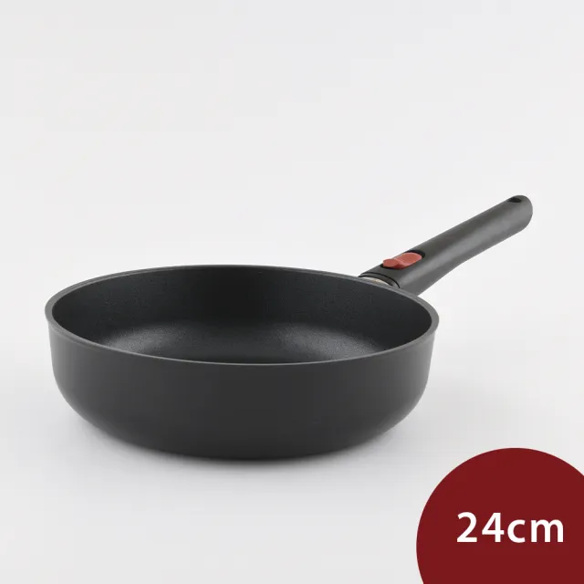 【Woll】Ecolite 平底深鍋 24cm 1724ELI  不沾鍋 電磁爐 IH爐可用(平輸品)