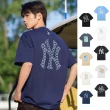 【MLB】背後大Logo短袖T恤 MONOGRAM系列 道奇/紅襪/洋基隊(3ATSM0443.TSM03-多款任選)
