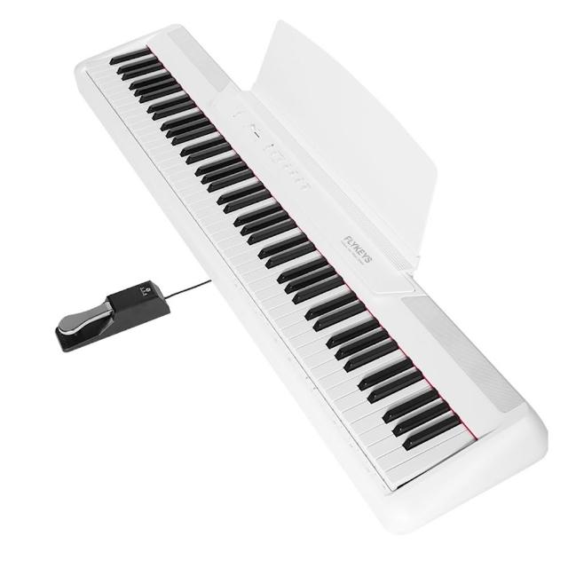 【Flykeys】P60 88鍵 電鋼琴(真實重量琴鍵 德國平台鋼琴音色)