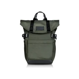 【deya】交換禮物 官方直營 cross 小摺後背包 綠色(輕量後背包 防潑水 適用於通勤族 單車族)