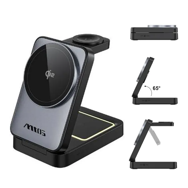 【MTO】MTOS Qi2三合一磁吸無線充電器 MS-31