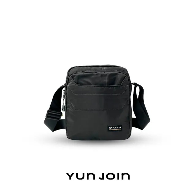 【YUN JOIN】雙11 Tech 直式多層斜跨包(機能輕量防潑水 多隔層收納 側背包/斜背包 )