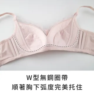 【玉如阿姨】自由幻夢內衣。無鋼圈包覆穩定日常不外擴 台灣製※0620深綠(C.D.E.F罩 無鋼圈 機能 大罩杯)