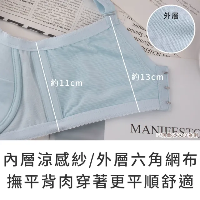 【玉如阿姨】璀璨凡爾賽內衣※0561淺粉(C.D罩 包覆 低脊心 托高 撫平背肉 台灣製)