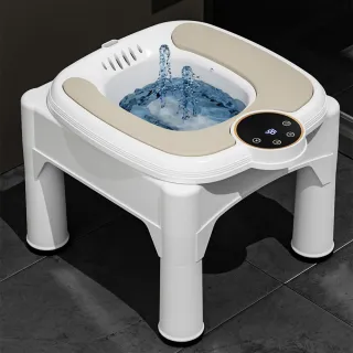 【INLIN 映領】電動沖洗坐浴盆 坐浴盆 藥浴坐盆(沖洗洗PP盆 加熱恆溫)