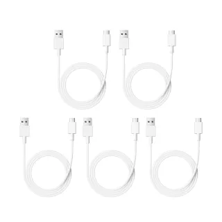 【小米】官方旗艦館 五入組 Xiaomi 3A 傳輸線 1m(USB-A to USB-C)