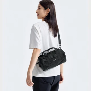 【The North Face 官方旗艦】北面男女款黑色背提兩用休閒單肩包｜5JYT4H0(斜背包)