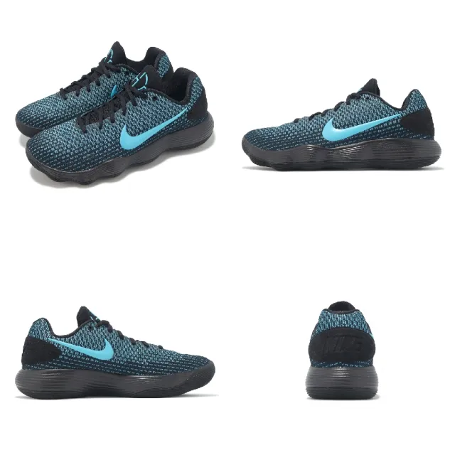 NIKE 耐吉】籃球鞋Hyperdunk 2017 Low EP 男鞋黑藍低筒XDR 運動鞋