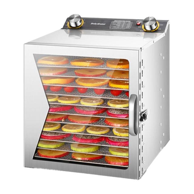 【Felsted 菲仕德】12層大容量幹果機(食物烘乾機 果乾機 水果脫水機 果蔬烘乾機 肉類脫水機 零食風幹機)