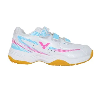 【VICTOR 勝利體育】19-22CM_女兒童專業羽球鞋-訓練 運動 羽毛球鞋 勝利(A311JR-AM)