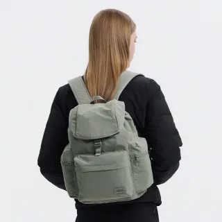 【國家地理服飾官方旗艦】輕量 掀蓋 後背包 - 卡其色