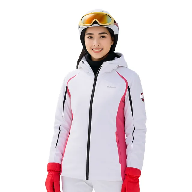 【St.Bonalt 聖伯納】時尚保暖雪服外套│女款 FW9008(防水 防風 透氣 保暖 雪衣 滑雪服 滑雪衣 滑雪裝備)