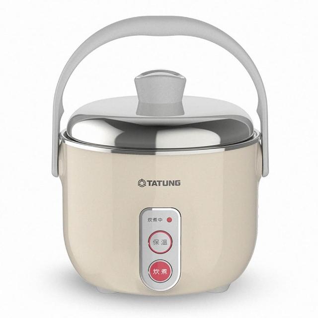 【TATUNG 大同】3人份奶茶不鏽鋼配件電鍋(TAC-03D-NBI)