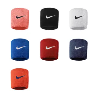 【NIKE 耐吉】SWOOSH腕帶 677粉/010黑/101白/402藍/601紅/416深藍/804橘(多種顏色 吸濕排汗 彈性佳)