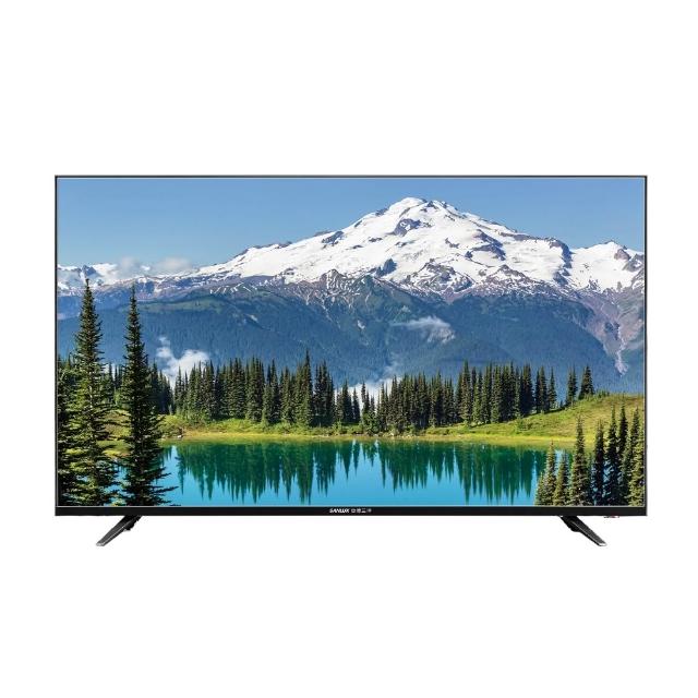 SANLUX臺灣三洋 SMT-50AM3 50吋 4K UHD 解析度（3840x2160）電視，臺灣製造品質保證，提供3年保固（需註冊）。配備3組 HDMI 高畫質端子、2組 USB 插槽、1組色差端子（Y,Pb,Pr），支援環繞音效，110V 電源需求，適閤家庭娛樂。無附視訊盒，BSMI 認證 R31073，中文選單，30Hz 倍頻，輕鬆連線多裝置享受高畫質影像。