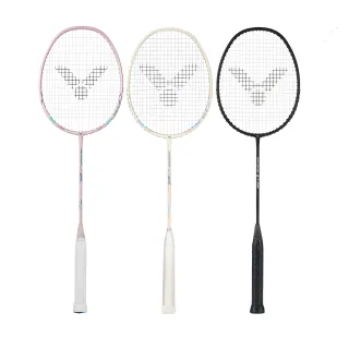 【VICTOR 勝利體育】THRUSTER K 7 PRO 穿線拍(TK-7 PRO I/AC/C 亮粉色/米白色/晚空黑)