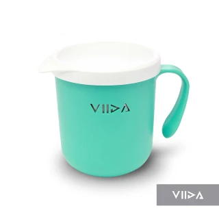 【VIIDA】Souffle 抗菌不鏽鋼餐杯(兒童餐具 抗菌不鏽鋼 寶寶餐杯 直飲水杯)