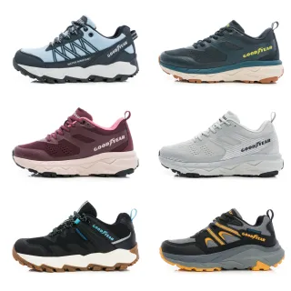 【GOODYEAR 固特異】越野運動鞋/女男款 透氣 耐磨 抓地力強(多款任選)