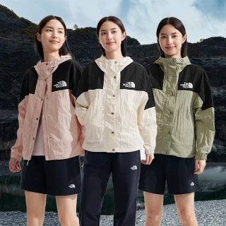 【The North Face 官方旗艦】中性款早春多機能防風/防曬外套(多款任選)