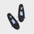 【ROCKFISH】WISLEY QUILTED SCRUNCH FLAT 緞面平底芭蕾舞鞋 抓皺 絎縫 黑色 女鞋