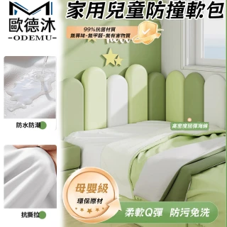 【歐德沐】家用兒童防撞軟包 20*50公分 3入(壁貼 防撞壁貼 泡棉壁貼 背景墻 預購15天)