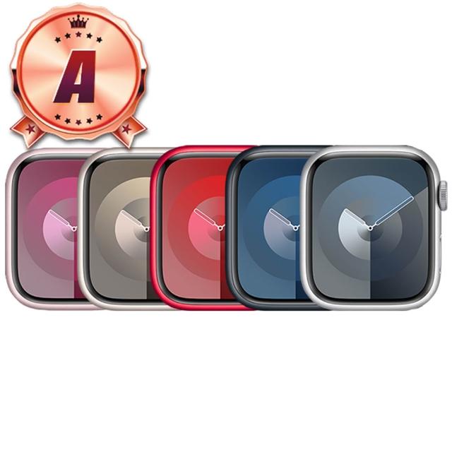【Apple】A級福利品 Watch S9 LTE 41mm 鋁金屬 智慧型手錶(贈市值2080超值配件大禮包)