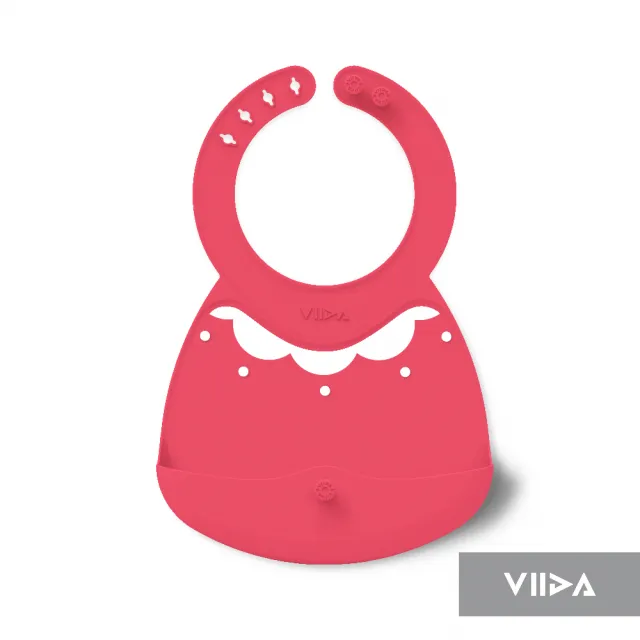 【VIIDA】Joy 便攜式矽膠圍兜-療癒系(吃飯圍兜/多款可選/攜帶便利)