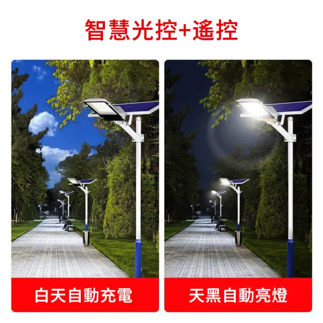 【HeartPick心選】300W太陽能路燈 感應壁燈 探照燈 照明燈(保固兩年/送遙控+安裝配件/戶外防水/高亮燈珠)