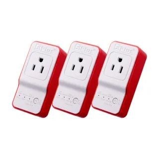 【特優Aplus】2組★PlusGuard 5-15A *三入組* 防雷擊電壓保護器(電壓保護器)--共六入