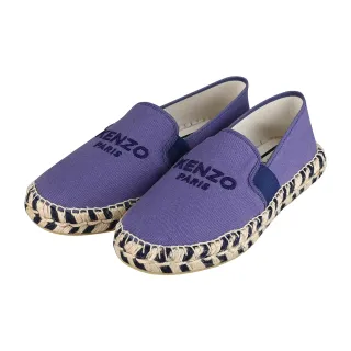【KENZO】KENZO 帆布草編鞋(女款/薰衣草)