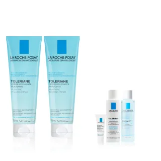 【理膚寶水】冠軍潔顏雙星組★多容安泡沫洗面乳125ml*2_B(泡沫柔細)