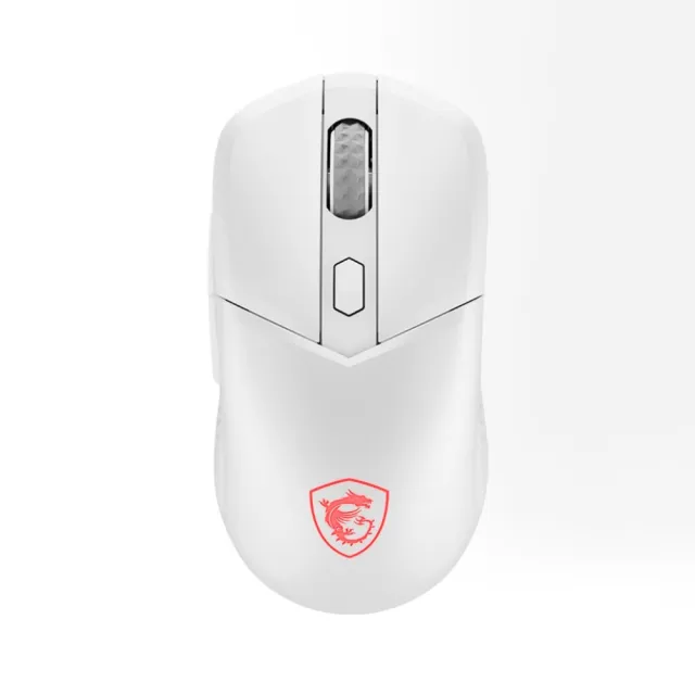 【MSI 微星】VERSA 300 WIRELESS WHITE電競無線滑鼠