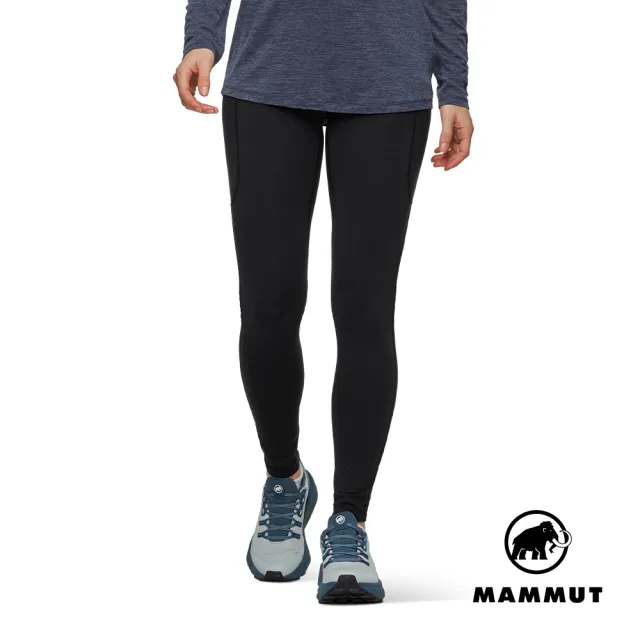 【Mammut 長毛象】Crag Winter Tights Women 冬季保暖高腰內搭緊身褲 黑色 女款 #1022-02700