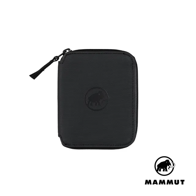 【Mammut 長毛象】Seon Zip Wallet 休閒拉鍊短夾 黑色 #2810-00081