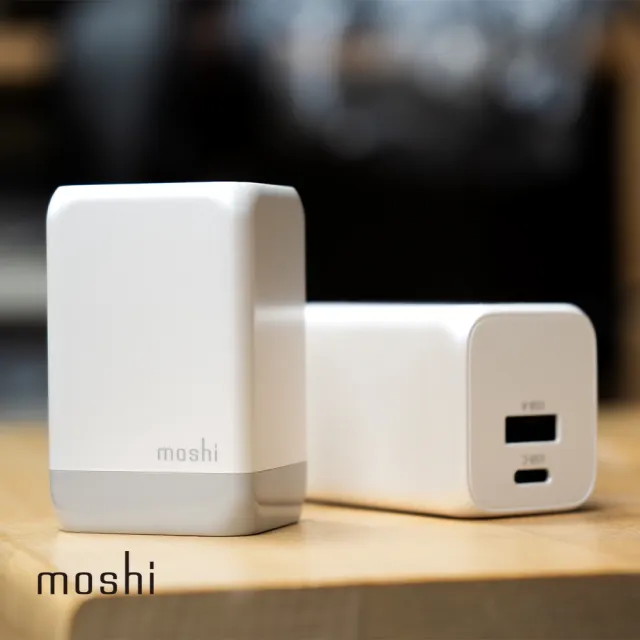 【moshi】Rewind USB-C GaN 45W 氮化鎵充電器