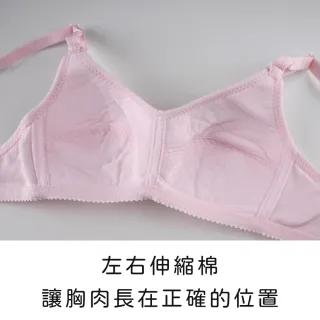 【玉如阿姨】花漾微樂山丘內衣※0664黃(A.B罩 少女 發育 透氣 小胸 護胸 防激凸 服貼 台灣製)
