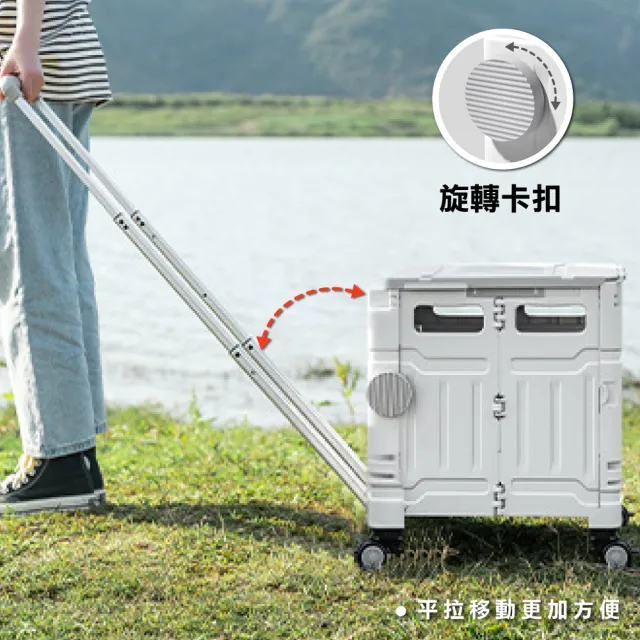 【ONE HOUSE】巨無霸平拉折疊收納車  買菜車 購物車 -配件-桌板 1入(僅適用75L特大款)