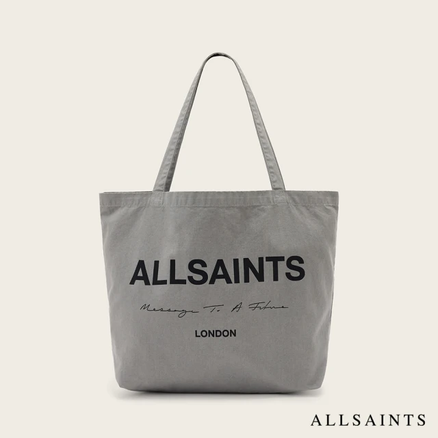 【ALLSAINTS】FUTURE 大容量托特包-灰 M136XD