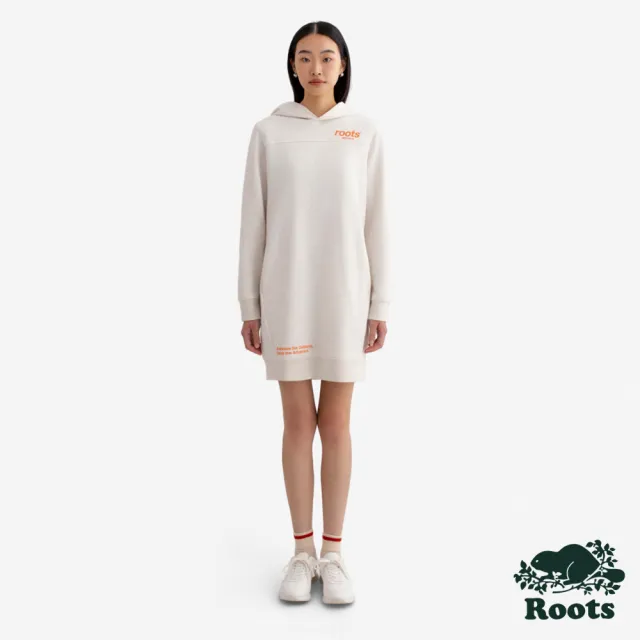 【Roots】Roots女裝- NOCTURNAL 洋裝(燕麥色)