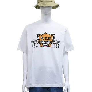 【KENZO】KENZO HAPPY TIGER短袖T恤(男款/白)